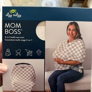 Itzy Ritzy Checkered Multi-Use Cover NEW